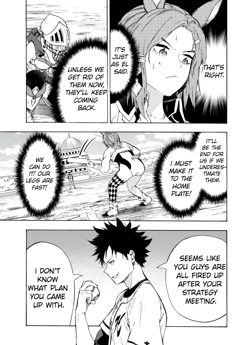 In Another World where Baseball is War, a High School Ace Player will Save a Weak Nation Chapter 19.2 page 3 - Chapter 19.2