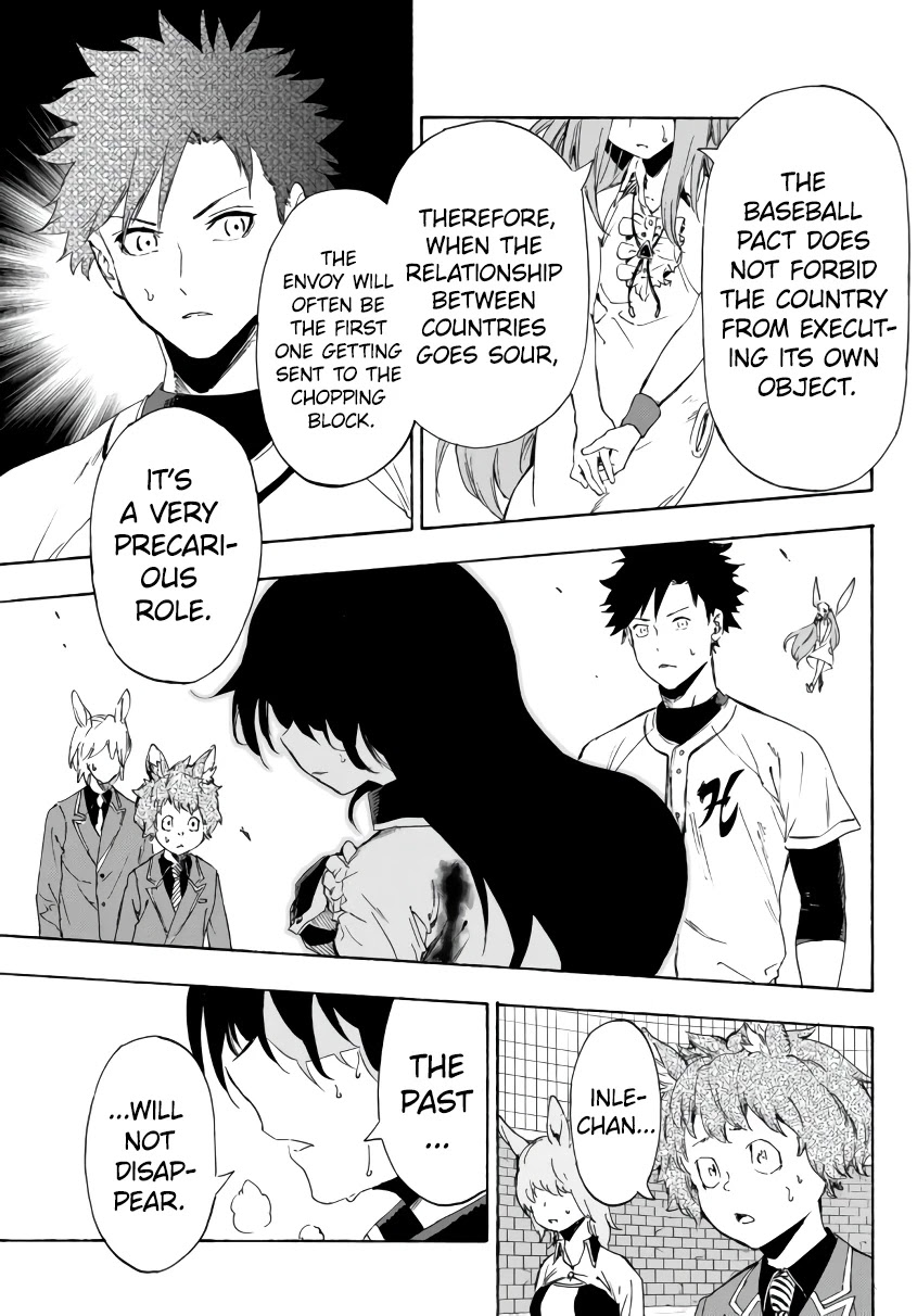 In Another World where Baseball is War, a High School Ace Player will Save a Weak Nation Chapter 20.1 page 22 - Chapter 20.1