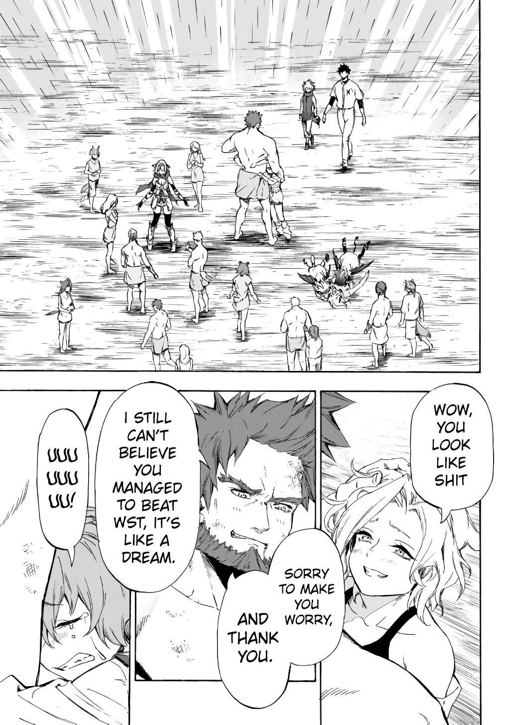 In Another World where Baseball is War, a High School Ace Player will Save a Weak Nation Chapter 20.2 page 14 - Chapter 20.2