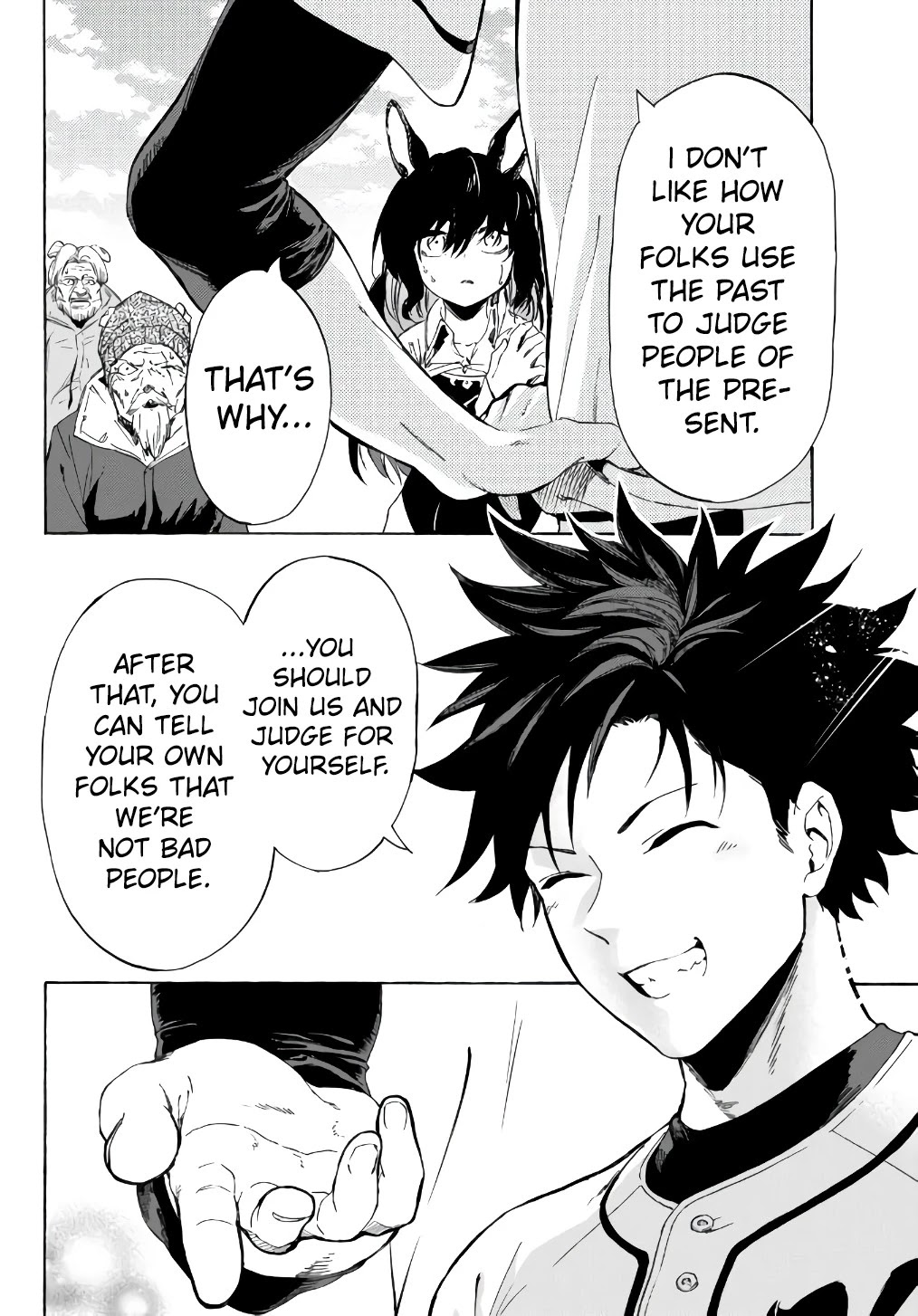 In Another World where Baseball is War, a High School Ace Player will Save a Weak Nation Chapter 20.2 page 7 - Chapter 20.2