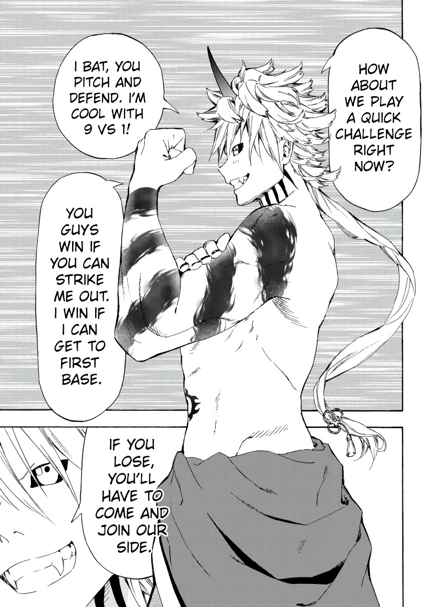 In Another World where Baseball is War, a High School Ace Player will Save a Weak Nation Chapter 21.1 page 18 - Chapter 21.1
