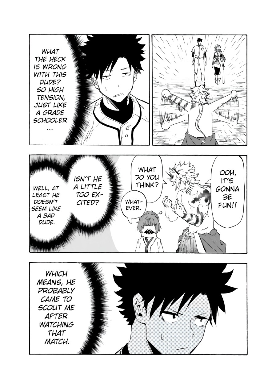 In Another World where Baseball is War, a High School Ace Player will Save a Weak Nation Chapter 21.1 page 8 - Chapter 21.1