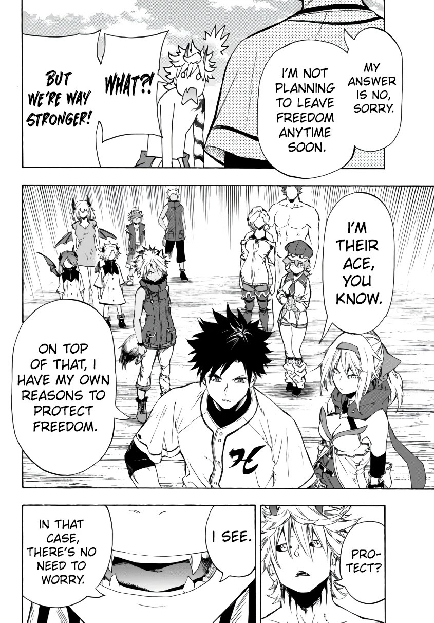 In Another World where Baseball is War, a High School Ace Player will Save a Weak Nation Chapter 21.1 page 9 - Chapter 21.1