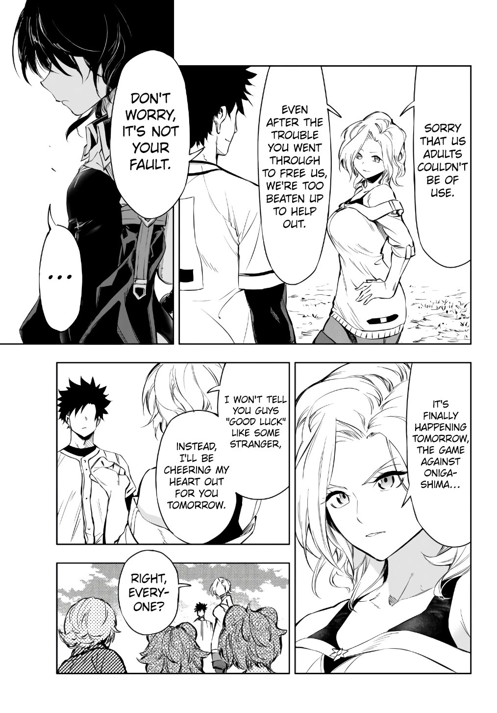 In Another World where Baseball is War, a High School Ace Player will Save a Weak Nation Chapter 28.1 page 18 - Chapter 28.1