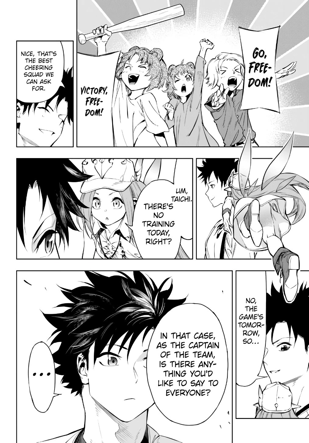 In Another World where Baseball is War, a High School Ace Player will Save a Weak Nation Chapter 28.1 page 19 - Chapter 28.1