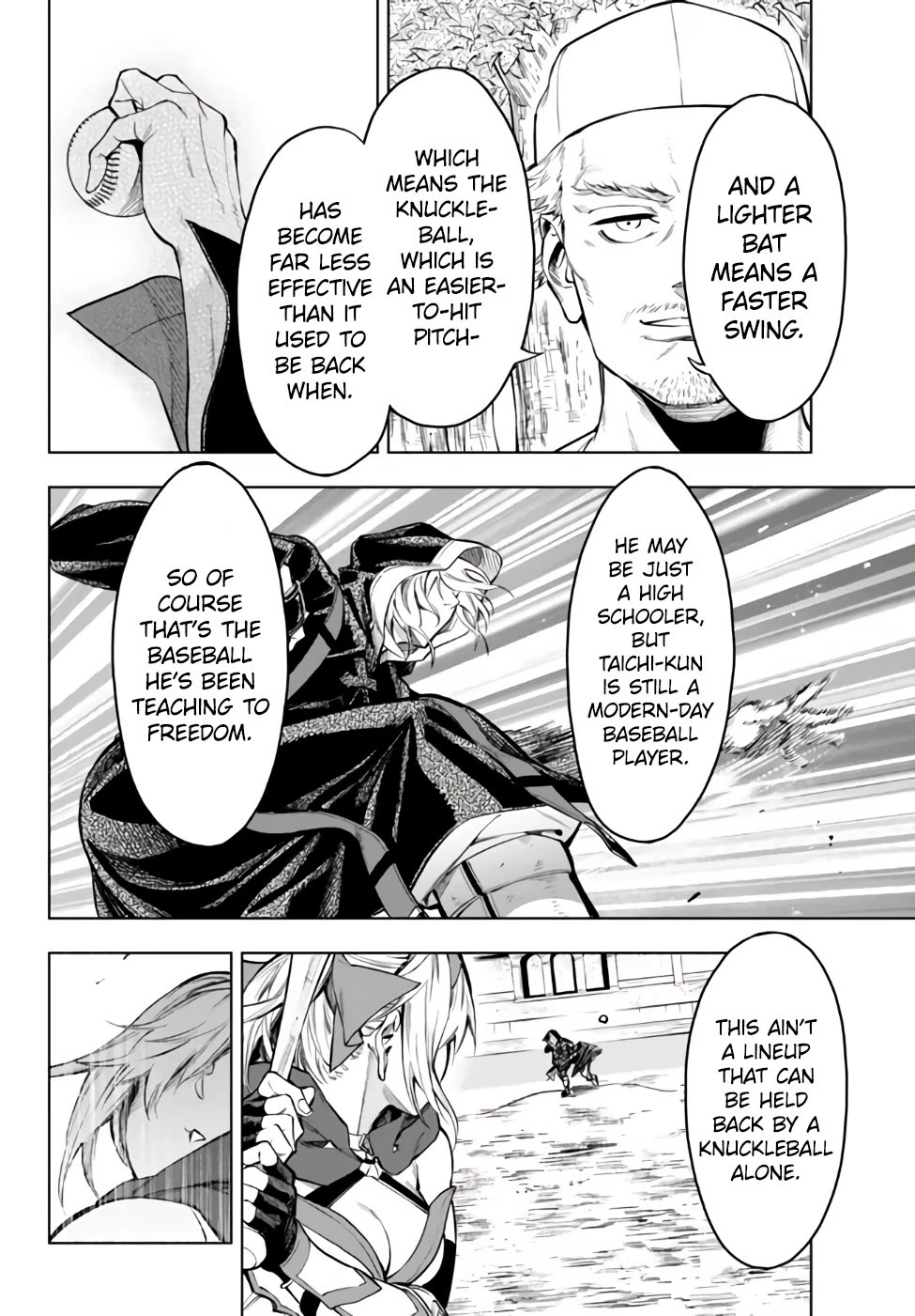 In Another World where Baseball is War, a High School Ace Player will Save a Weak Nation Chapter 31 page 35 - Chapter 31