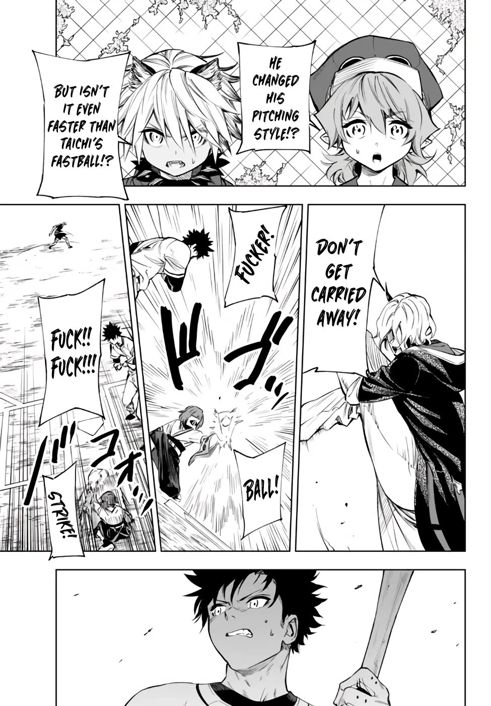 In Another World where Baseball is War, a High School Ace Player will Save a Weak Nation Chapter 32 page 11 - Chapter 32