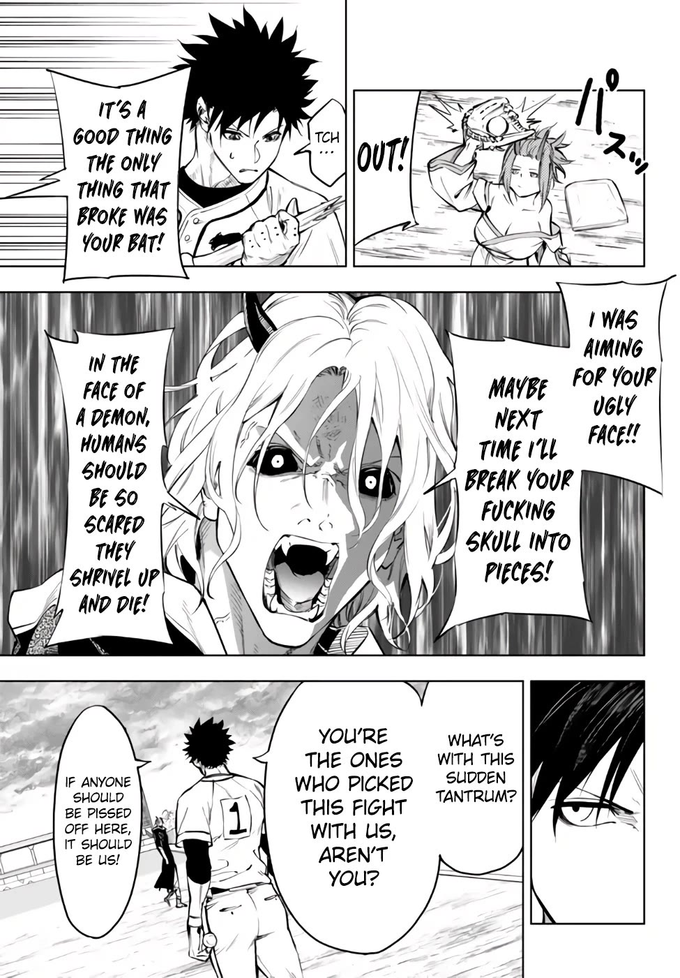 In Another World where Baseball is War, a High School Ace Player will Save a Weak Nation Chapter 32 page 15 - Chapter 32