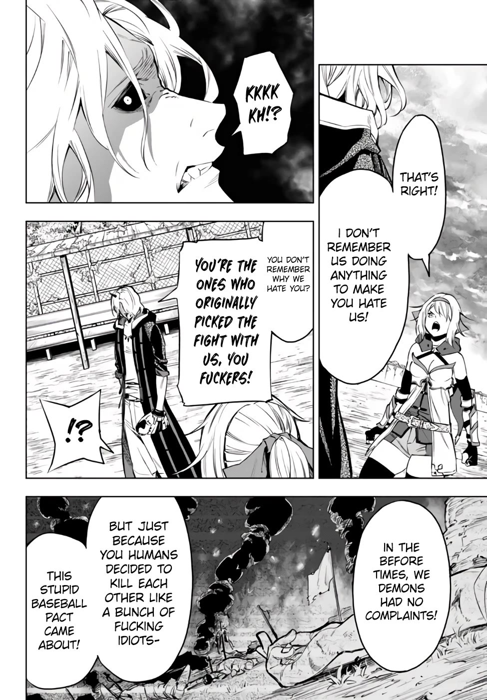 In Another World where Baseball is War, a High School Ace Player will Save a Weak Nation Chapter 32 page 16 - Chapter 32