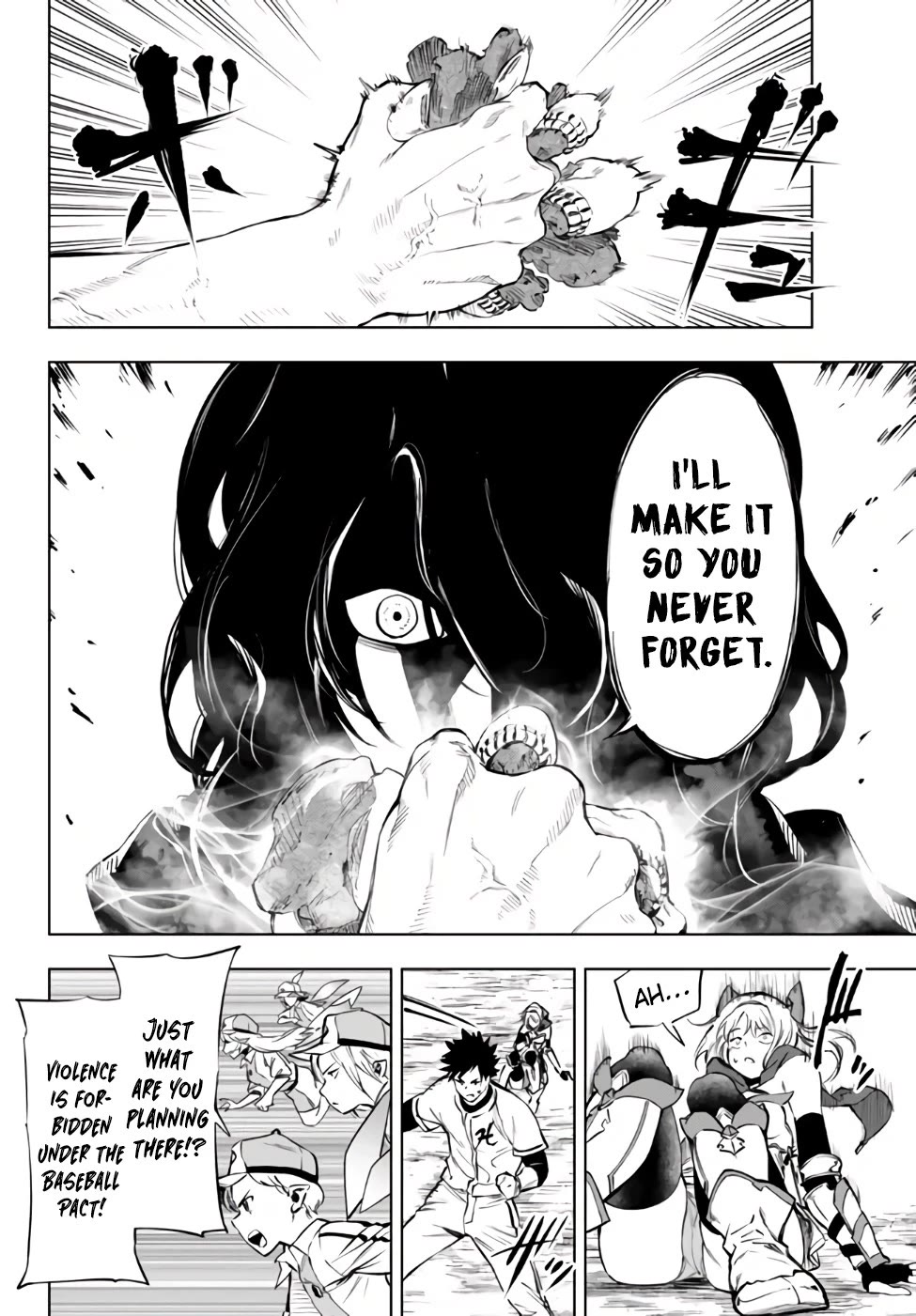 In Another World where Baseball is War, a High School Ace Player will Save a Weak Nation Chapter 32 page 18 - Chapter 32