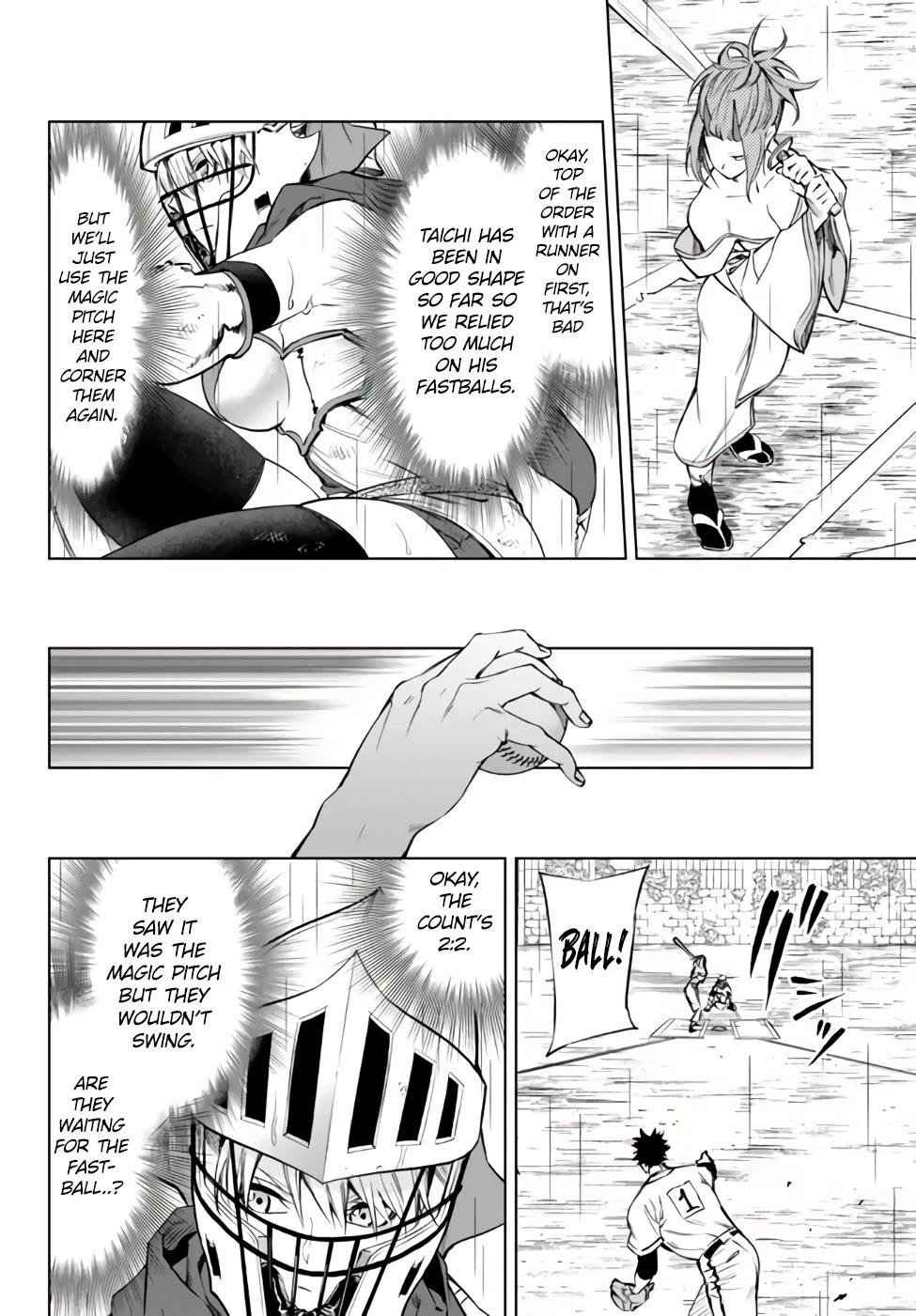 In Another World where Baseball is War, a High School Ace Player will Save a Weak Nation Chapter 32 page 37 - Chapter 32