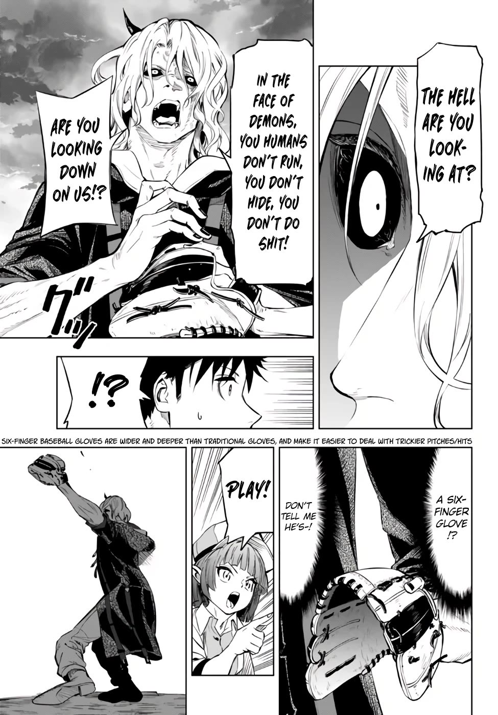 In Another World where Baseball is War, a High School Ace Player will Save a Weak Nation Chapter 32 page 8 - Chapter 32