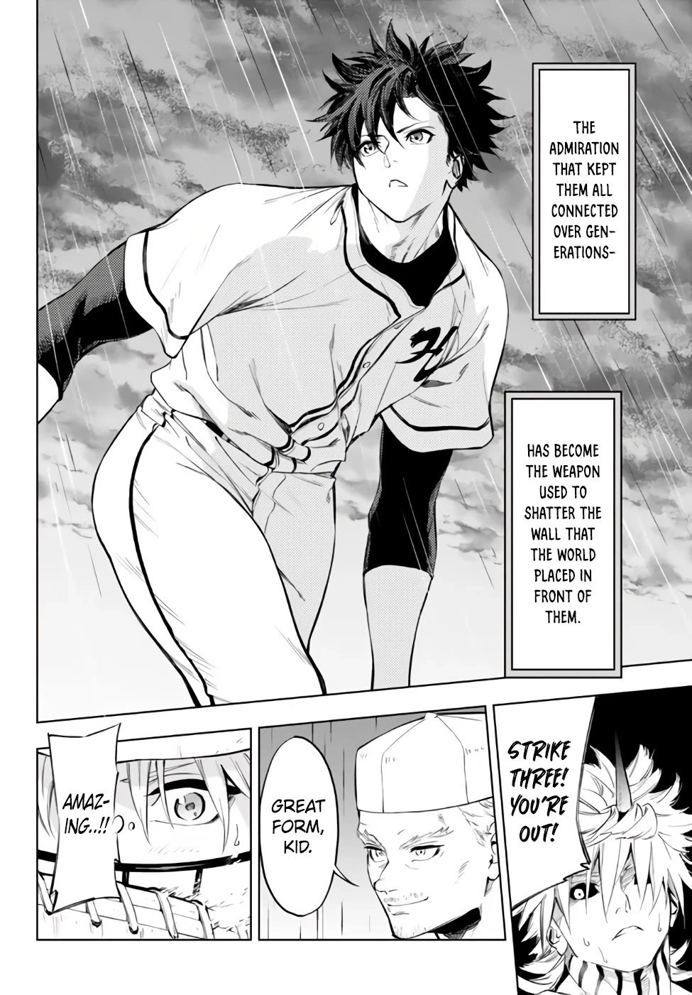 In Another World where Baseball is War, a High School Ace Player will Save a Weak Nation Chapter 33 page 22 - Chapter 33