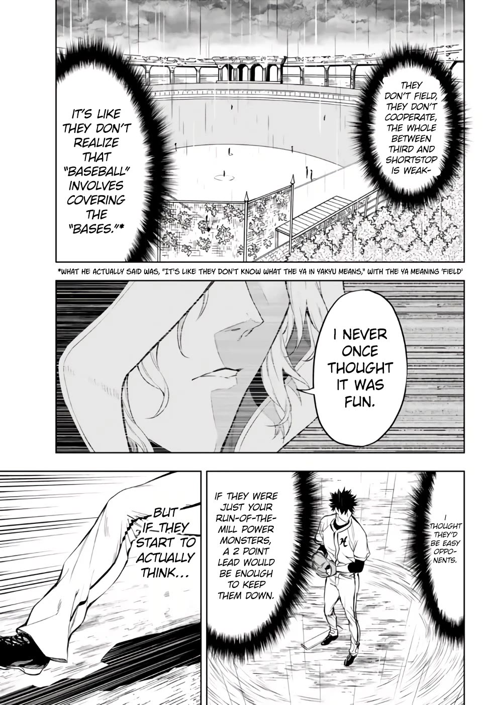 In Another World where Baseball is War, a High School Ace Player will Save a Weak Nation Chapter 33 page 6 - Chapter 33