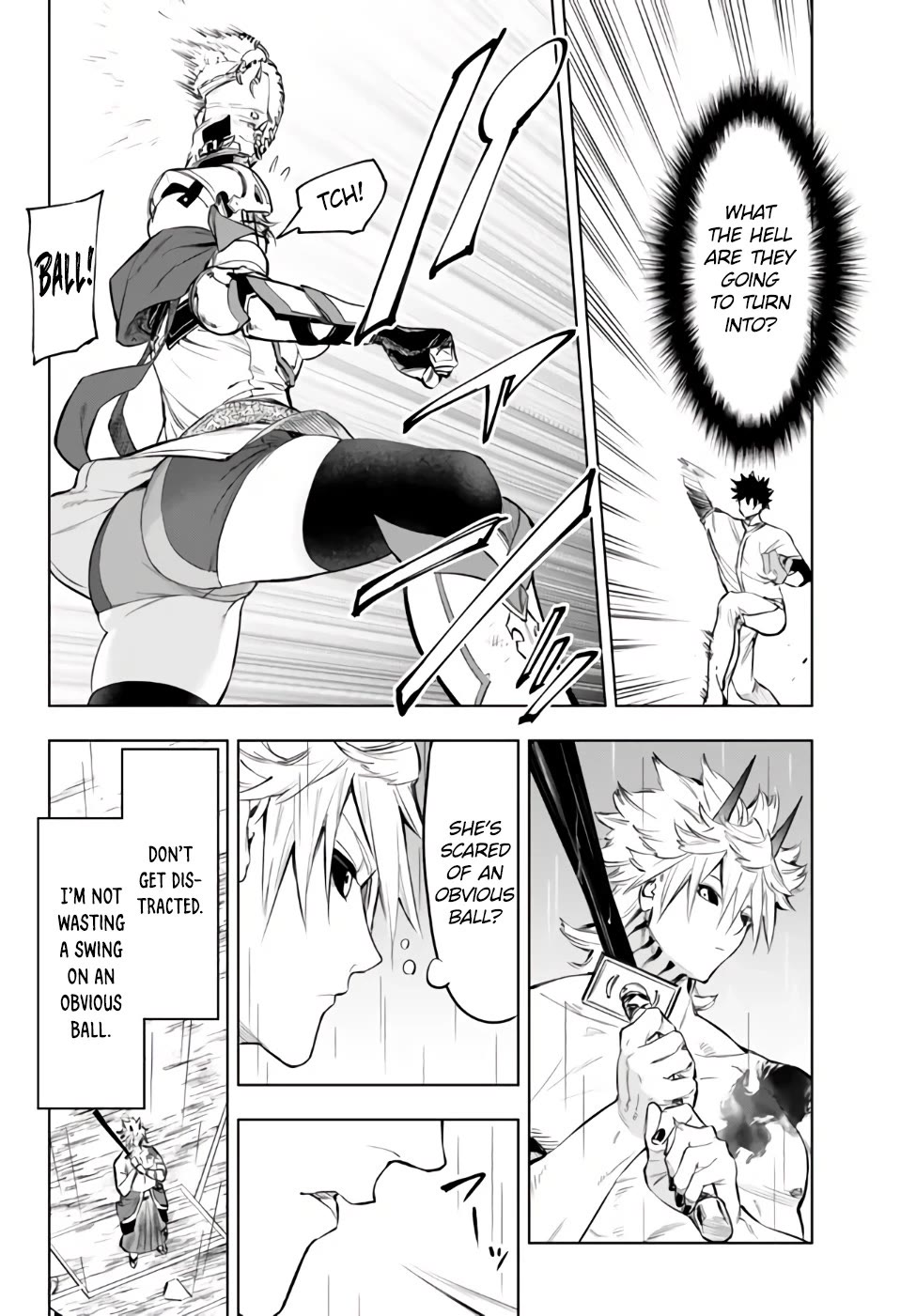 In Another World where Baseball is War, a High School Ace Player will Save a Weak Nation Chapter 33 page 7 - Chapter 33
