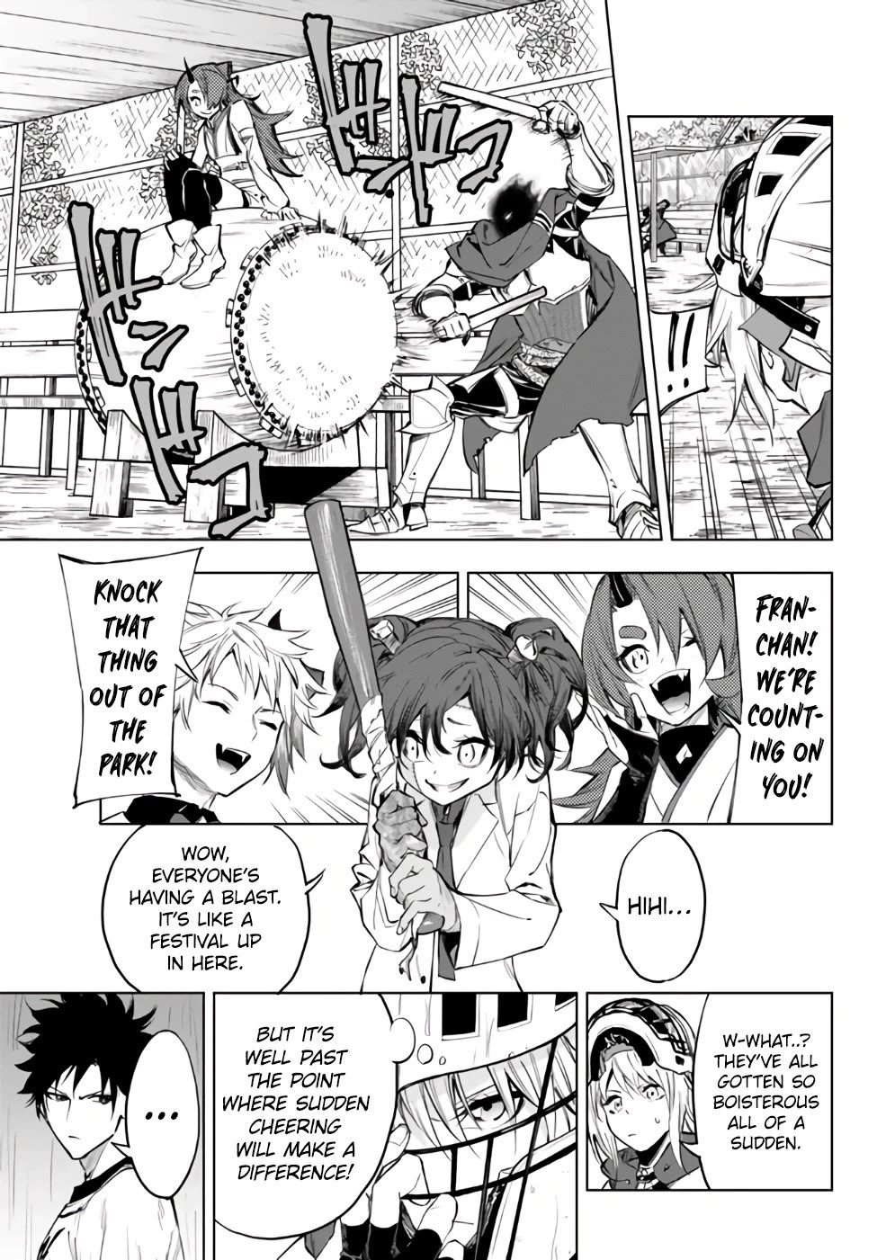 In Another World where Baseball is War, a High School Ace Player will Save a Weak Nation Chapter 34 page 12 - Chapter 34