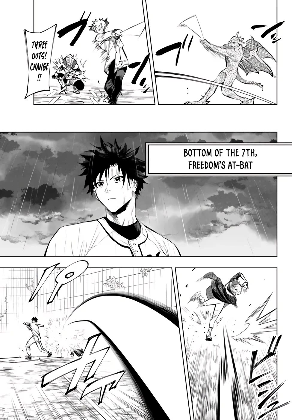 In Another World where Baseball is War, a High School Ace Player will Save a Weak Nation Chapter 34 page 14 - Chapter 34