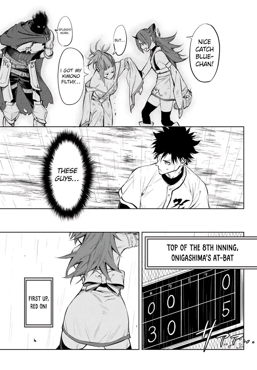In Another World where Baseball is War, a High School Ace Player will Save a Weak Nation Chapter 34 page 18 - Chapter 34