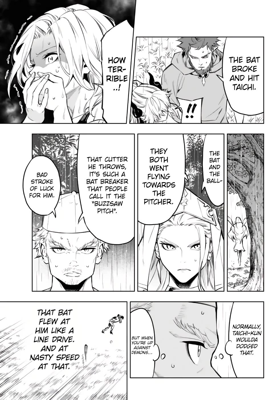 In Another World where Baseball is War, a High School Ace Player will Save a Weak Nation Chapter 34 page 30 - Chapter 34