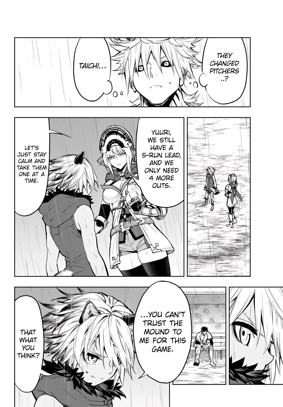 In Another World where Baseball is War, a High School Ace Player will Save a Weak Nation Chapter 34 page 39 - Chapter 34