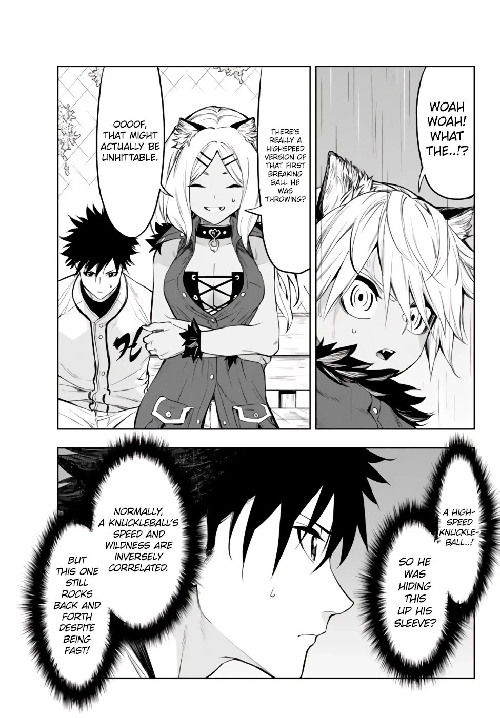 In Another World where Baseball is War, a High School Ace Player will Save a Weak Nation Chapter 34 page 4 - Chapter 34