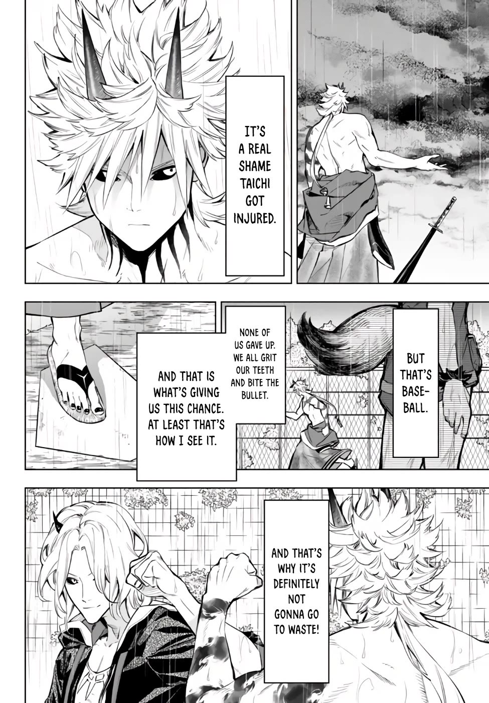 In Another World where Baseball is War, a High School Ace Player will Save a Weak Nation Chapter 34 page 44 - Chapter 34