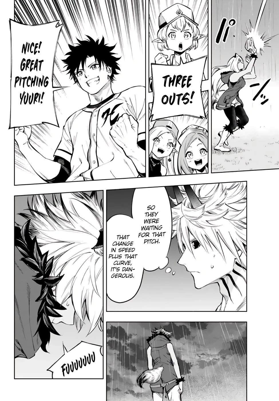 In Another World where Baseball is War, a High School Ace Player will Save a Weak Nation Chapter 35 page 35 - Chapter 35