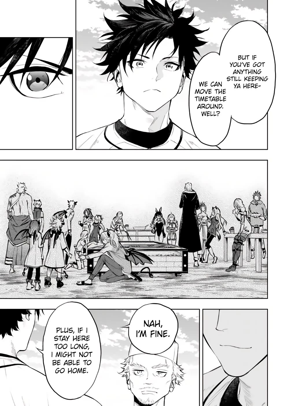 In Another World where Baseball is War, a High School Ace Player will Save a Weak Nation Chapter 37 page 22 - Chapter 37