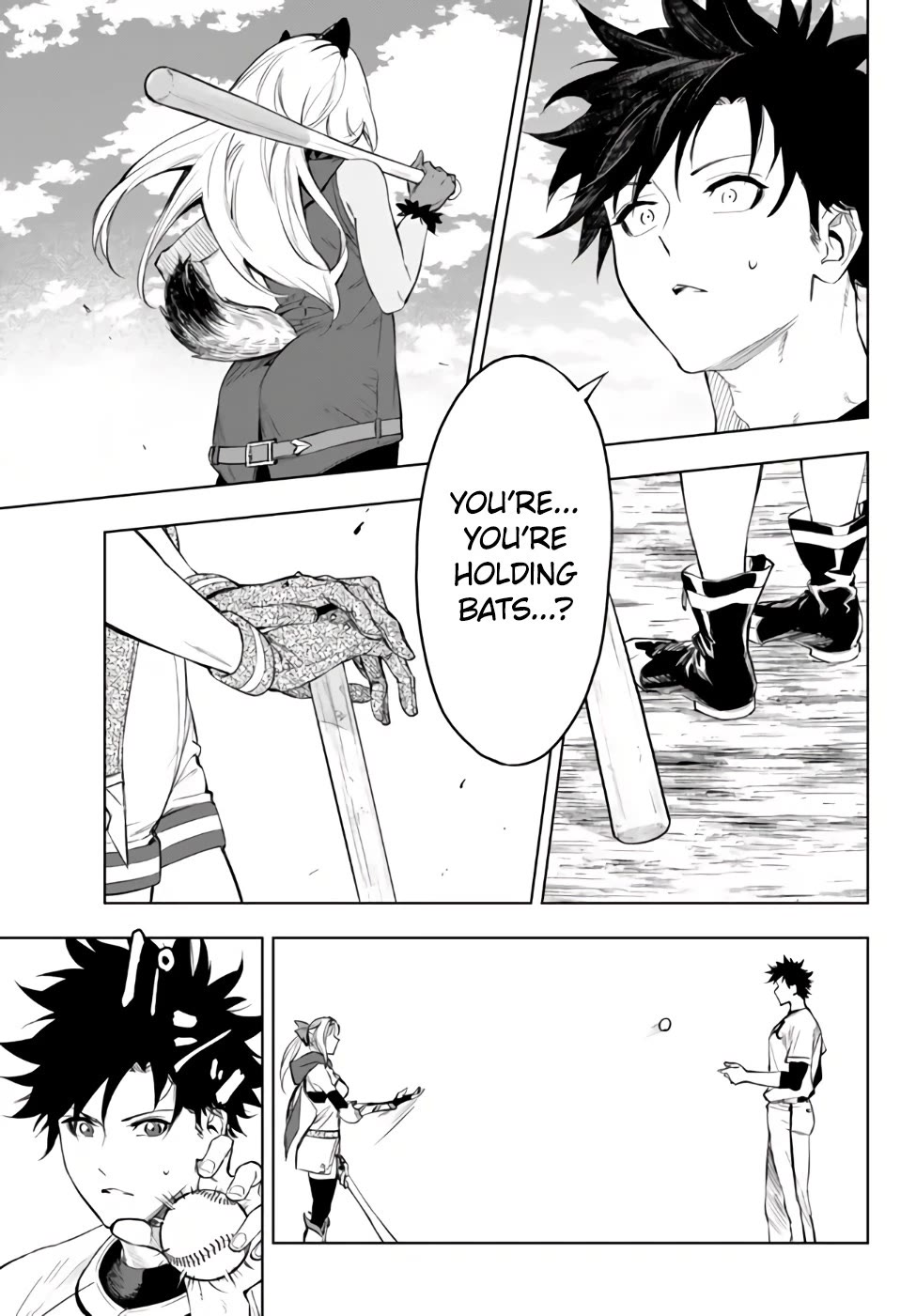 In Another World where Baseball is War, a High School Ace Player will Save a Weak Nation Chapter 37 page 37 - Chapter 37