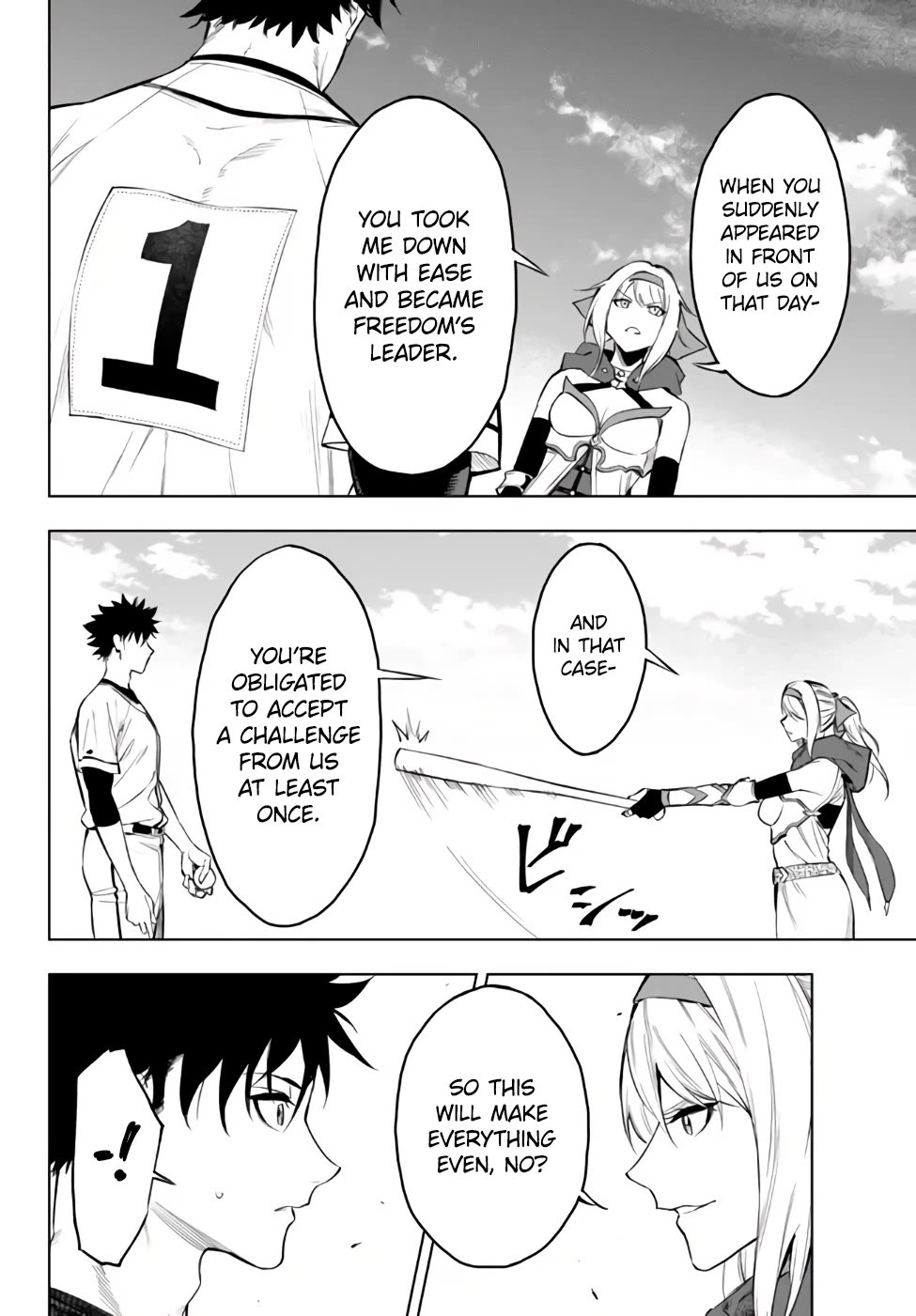 In Another World where Baseball is War, a High School Ace Player will Save a Weak Nation Chapter 37 page 38 - Chapter 37