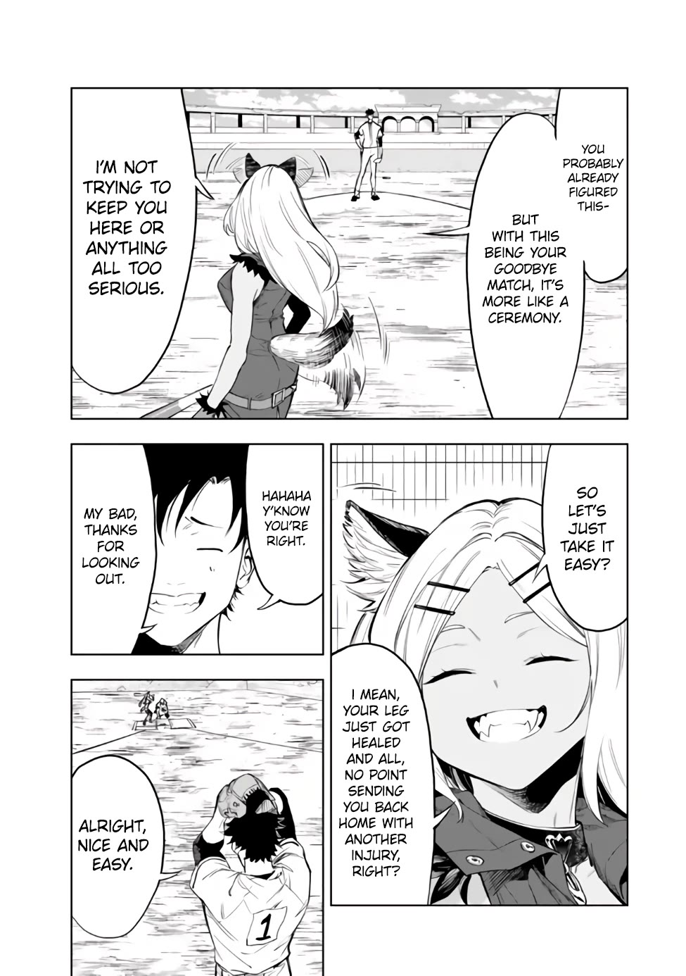 In Another World where Baseball is War, a High School Ace Player will Save a Weak Nation Chapter 38 page 34 - Chapter 38 [END]