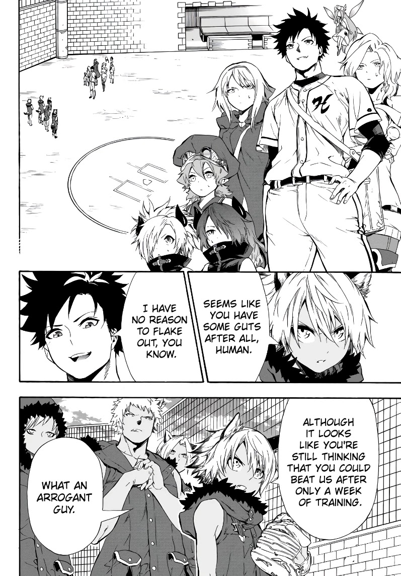In Another World where Baseball is War, a High School Ace Player will Save a Weak Nation Chapter 4 page 10 - Chapter 4