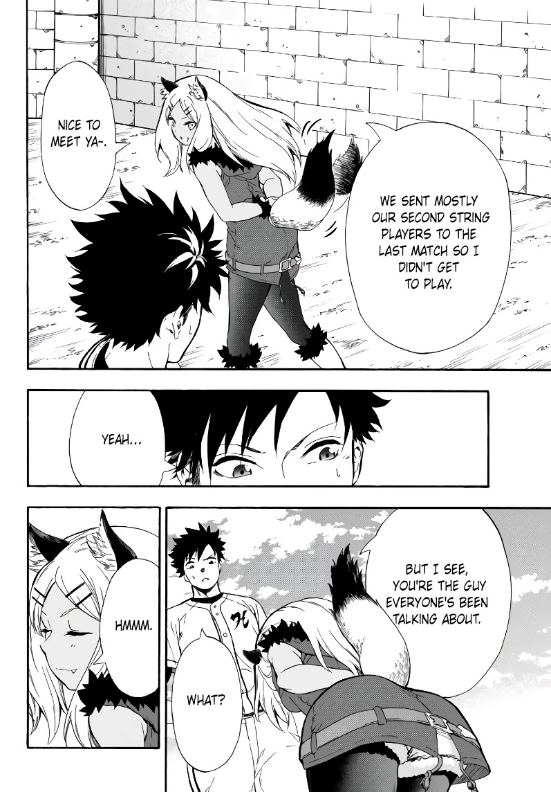 In Another World where Baseball is War, a High School Ace Player will Save a Weak Nation Chapter 4 page 22 - Chapter 4