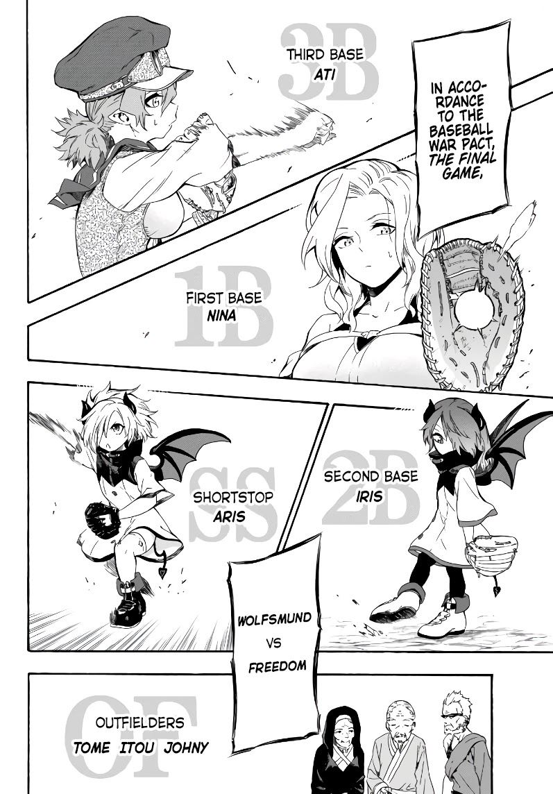In Another World where Baseball is War, a High School Ace Player will Save a Weak Nation Chapter 4 page 28 - Chapter 4