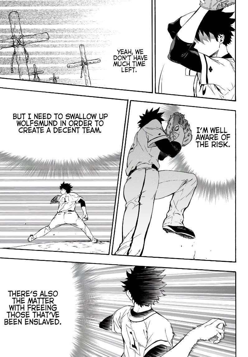 In Another World where Baseball is War, a High School Ace Player will Save a Weak Nation Chapter 4 page 31 - Chapter 4