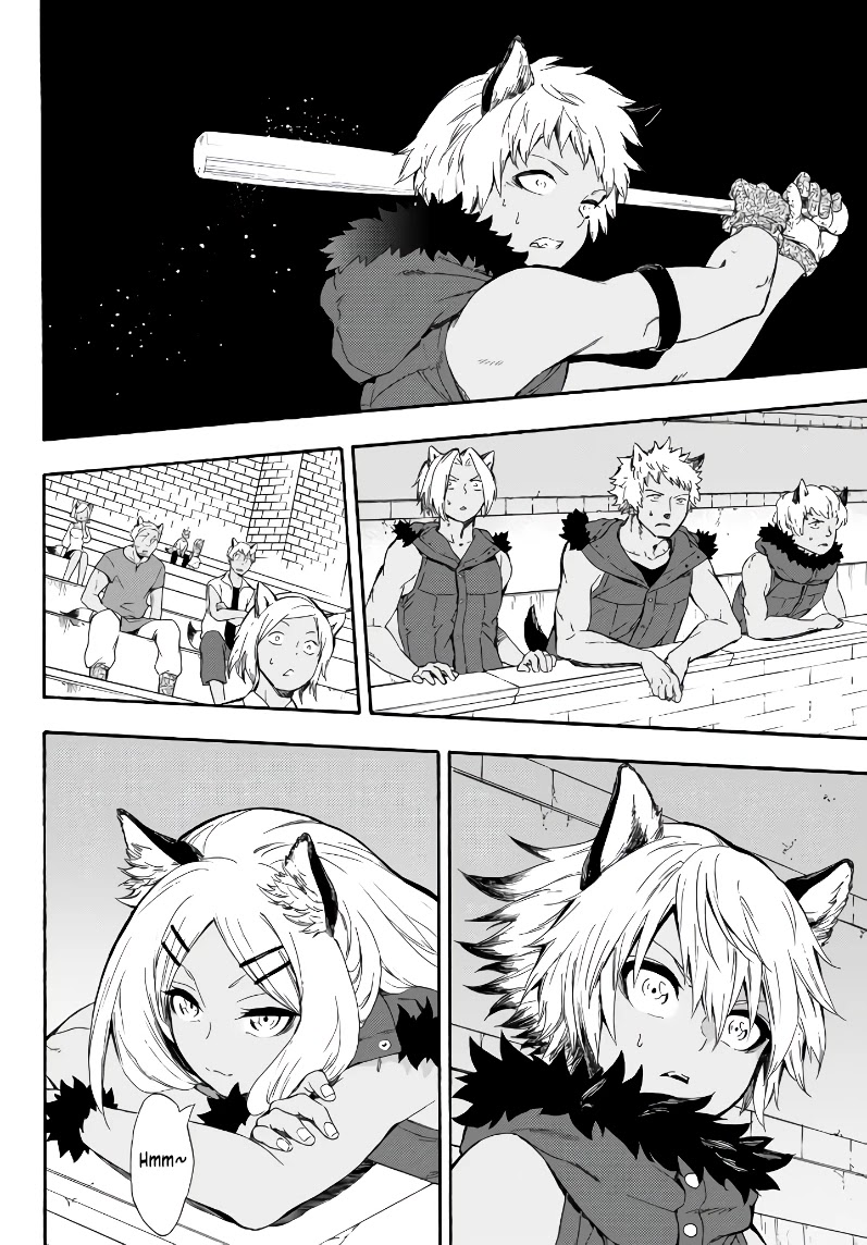 In Another World where Baseball is War, a High School Ace Player will Save a Weak Nation Chapter 4 page 35 - Chapter 4