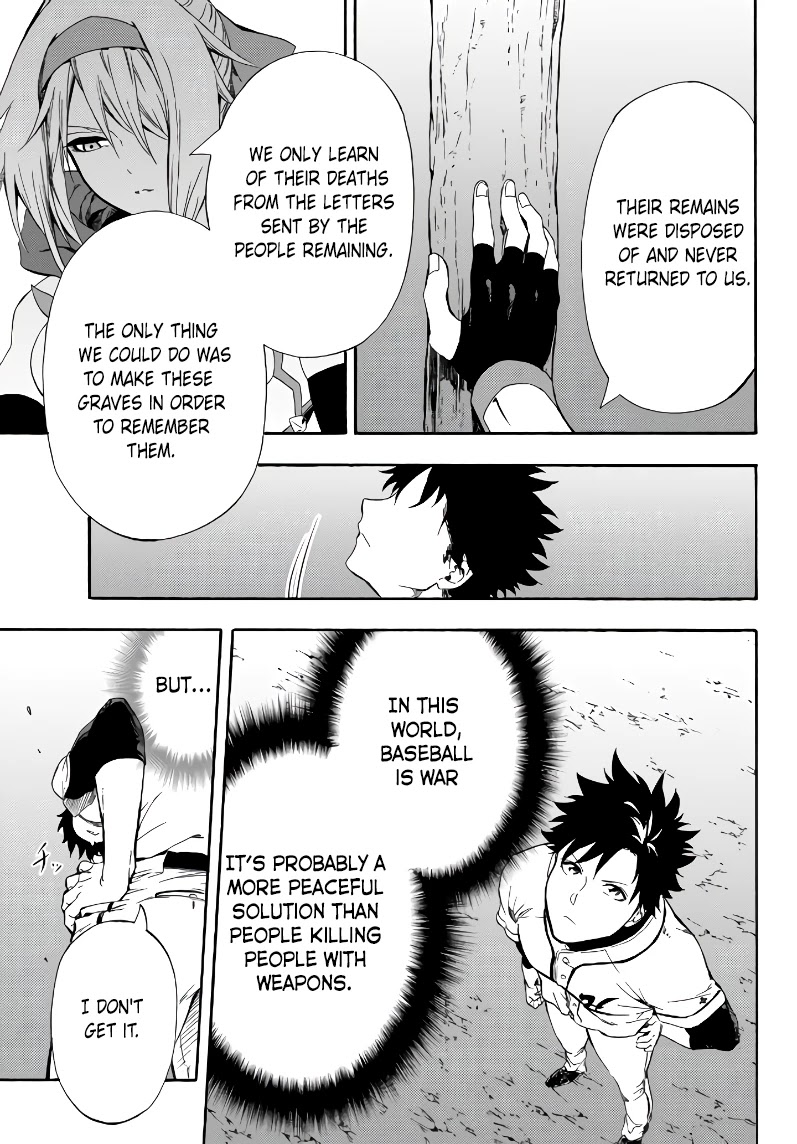 In Another World where Baseball is War, a High School Ace Player will Save a Weak Nation Chapter 4 page 4 - Chapter 4