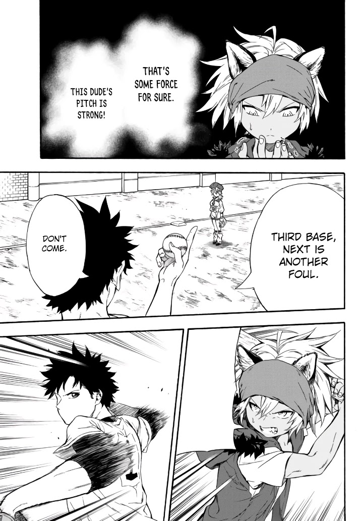 In Another World where Baseball is War, a High School Ace Player will Save a Weak Nation Chapter 5 page 22 - Chapter 5
