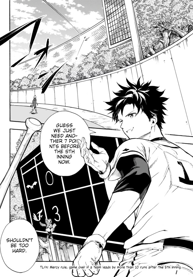 In Another World where Baseball is War, a High School Ace Player will Save a Weak Nation Chapter 7 page 36 - Chapter 7