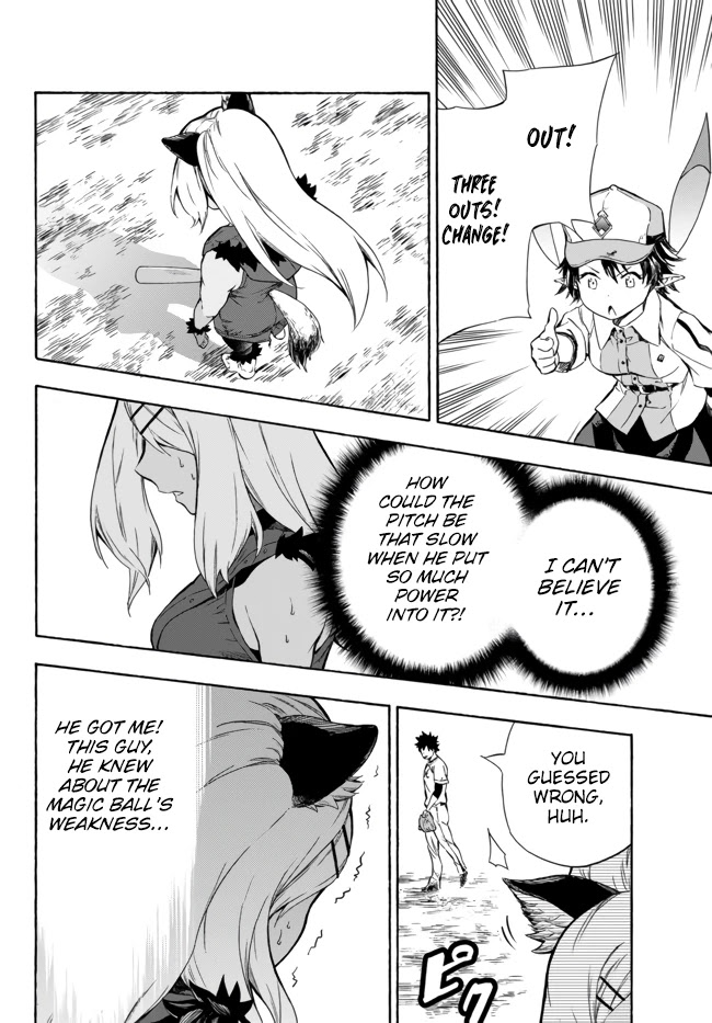 In Another World where Baseball is War, a High School Ace Player will Save a Weak Nation Chapter 8 page 35 - Chapter 8