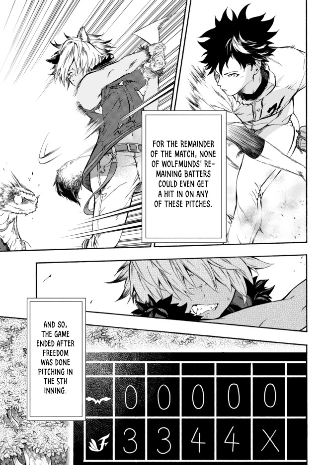 In Another World where Baseball is War, a High School Ace Player will Save a Weak Nation Chapter 8 page 38 - Chapter 8