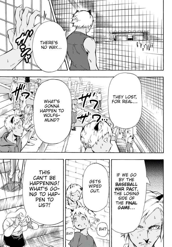 In Another World where Baseball is War, a High School Ace Player will Save a Weak Nation Chapter 9 page 11 - Chapter 9