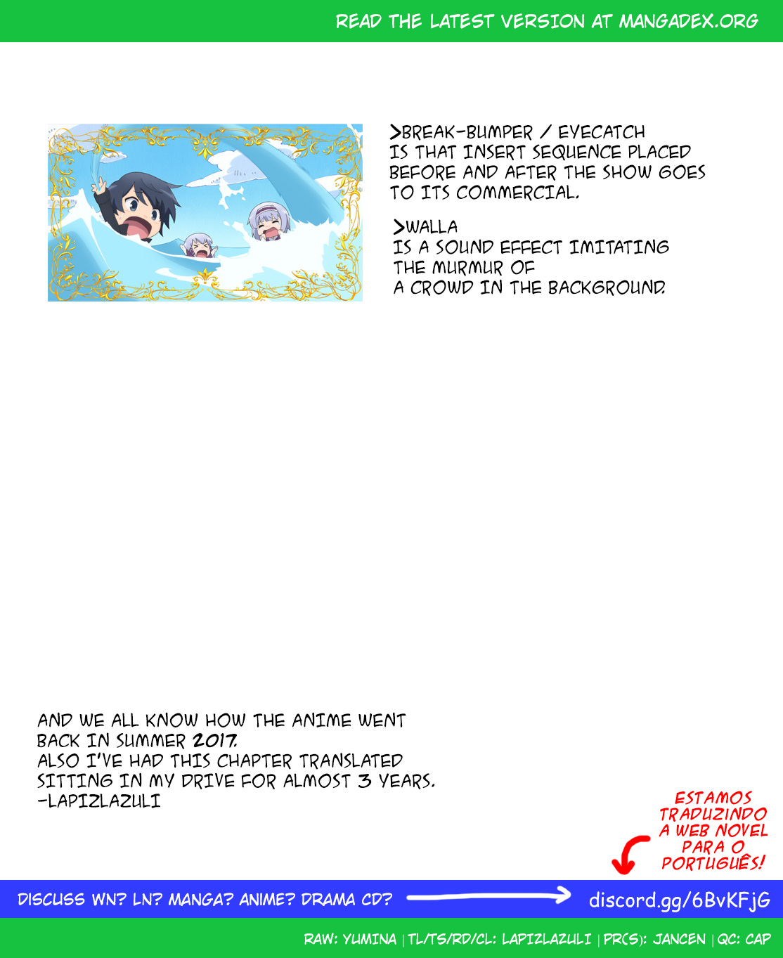 In Another World With My Smartphone Chapter 14.5 page 5 - Chapter 14.5: My Visit To The Recording Studio