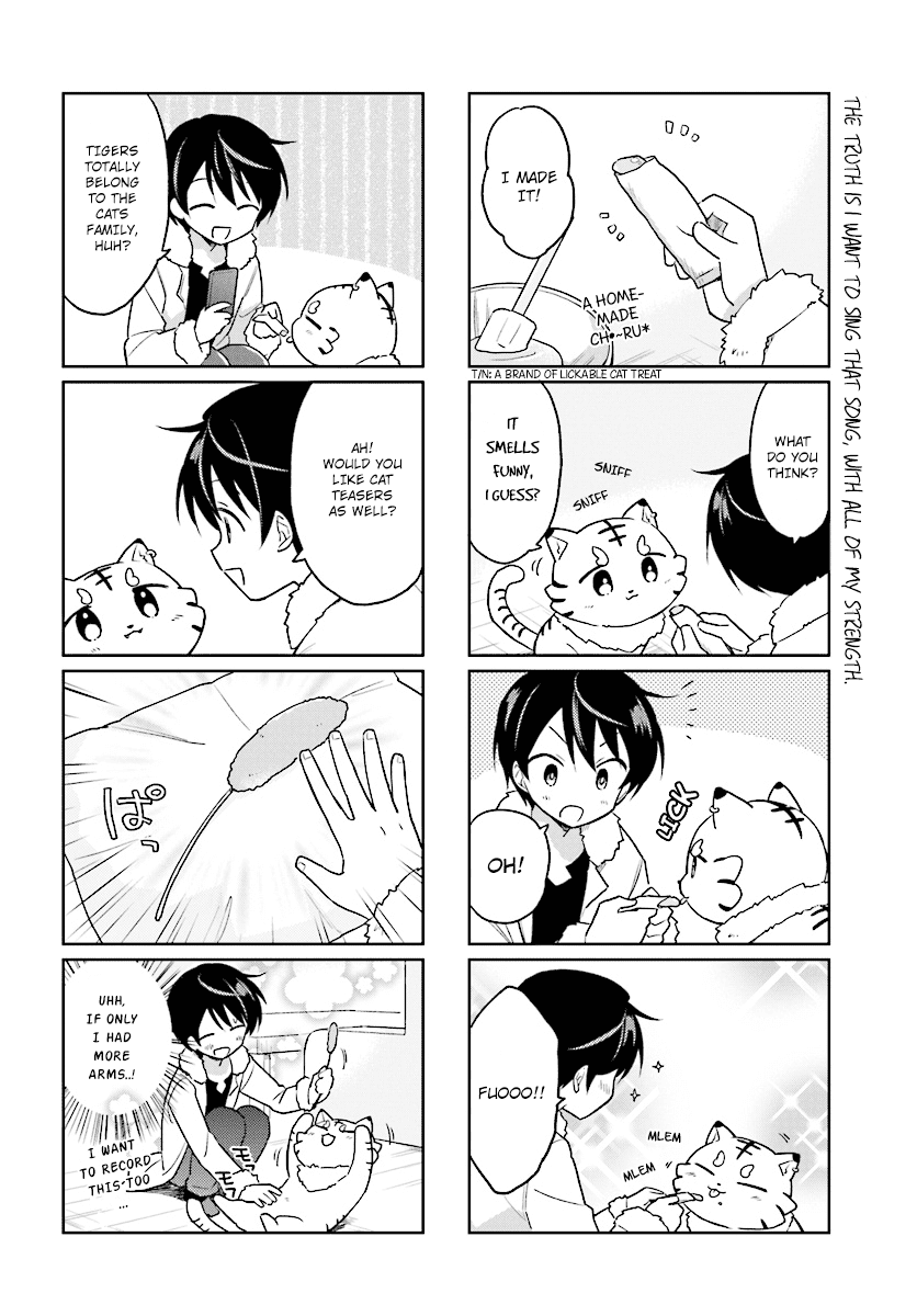 In Another World With My Smartphone Chapter 30.5 page 2 - Chapter 30.5: My Small Tiger Cub Is A Cute Cub