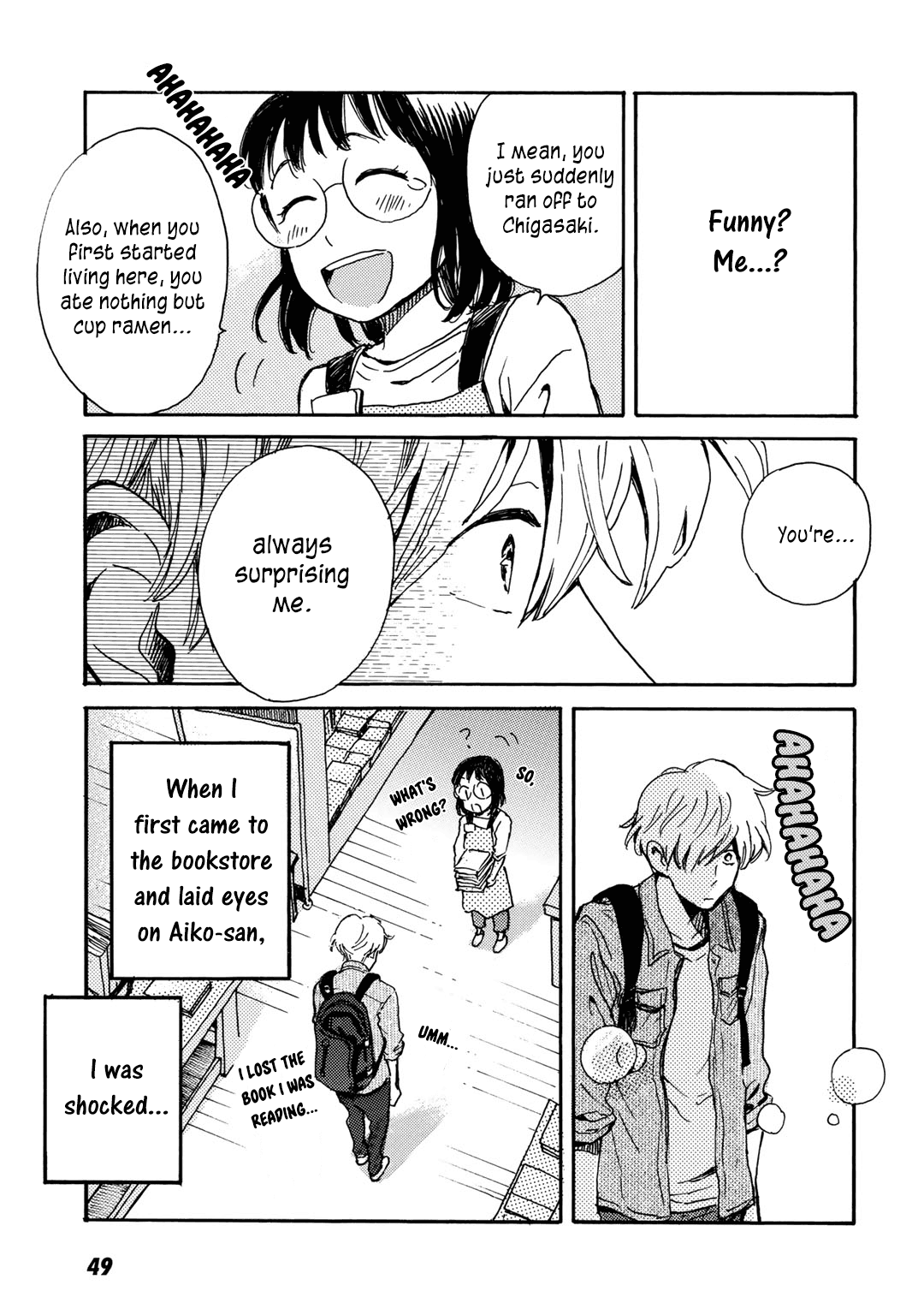 In Between Indigo And Blue Chapter 8 page 24 - Chapter 8: Float. 8
