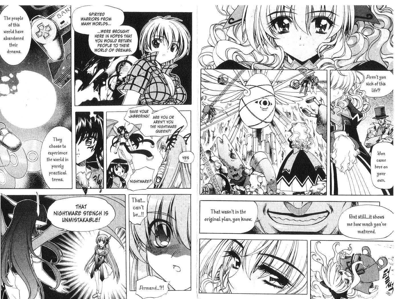 In Dream World Chapter 3.24 page 4 - Vol.3 Chapter 24 : 23: [Continuation] \ 24: Dragon Steel Cage Match 3 \ 25: Time for...