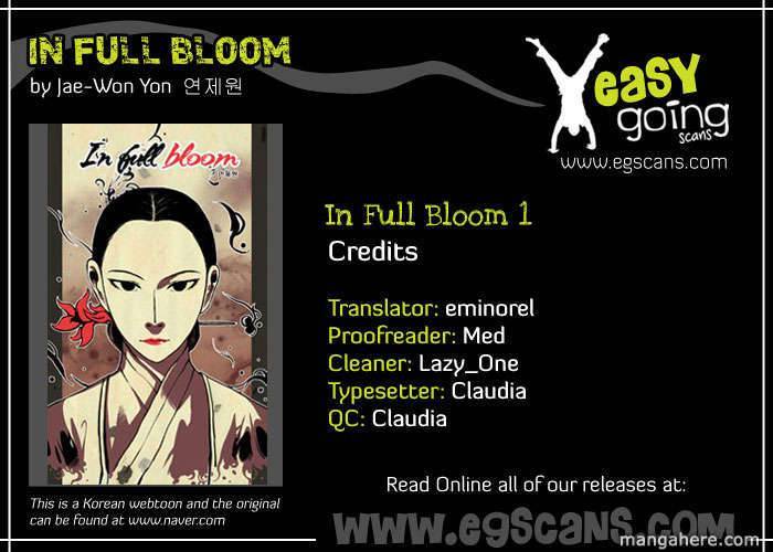 In Full Bloom (YON Jae-Won) Chapter 1.5 page 1 - Chapter 1.5