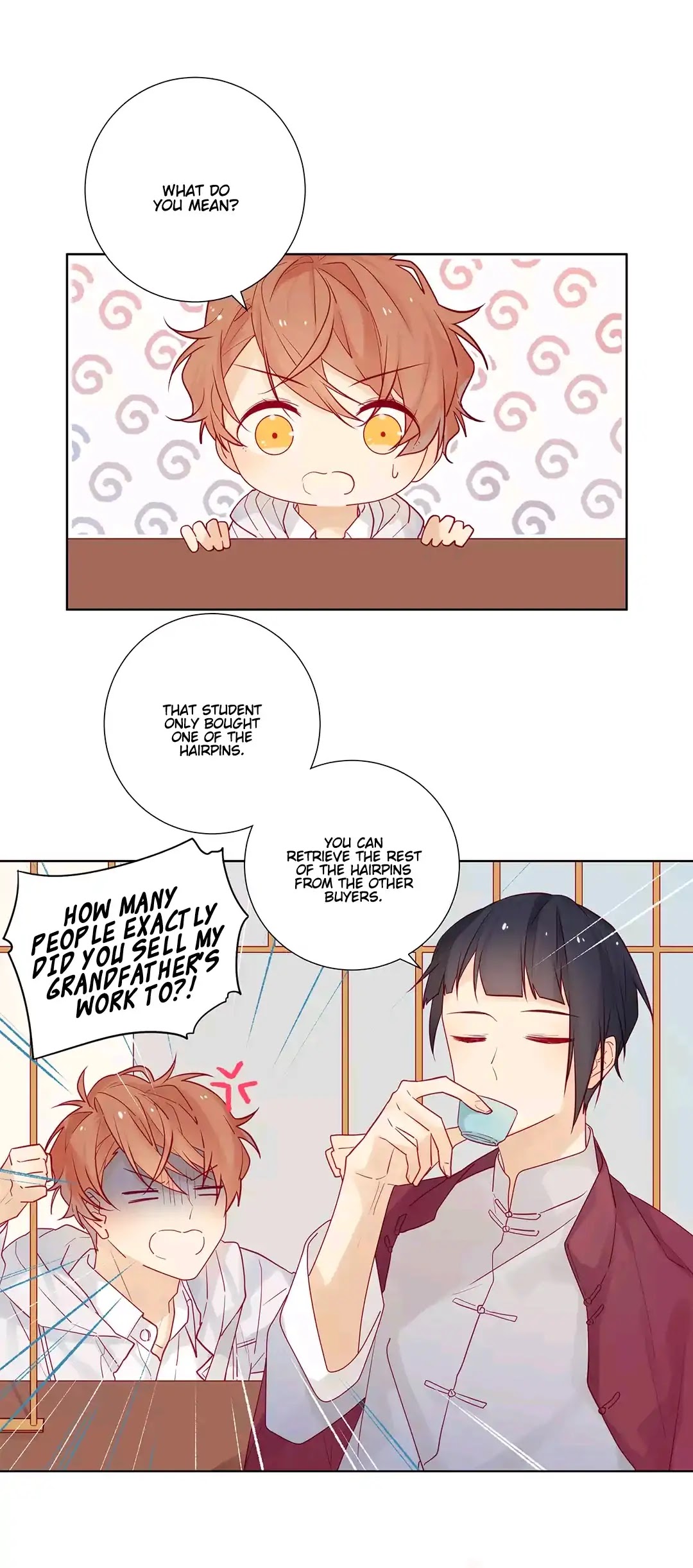In Search of the Twelve Golden Hairpins Chapter 4 page 18 - Chapter 4: The Tender Love of Chairman Yuan Chun