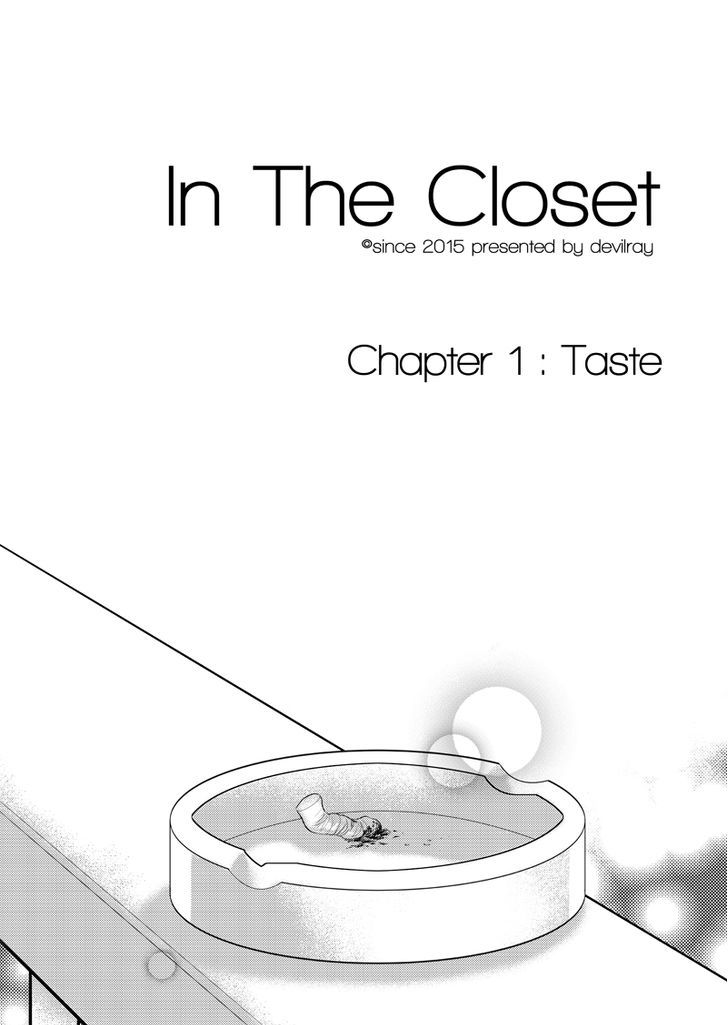 In the Closet Chapter 1 page 2 - Chapter 1