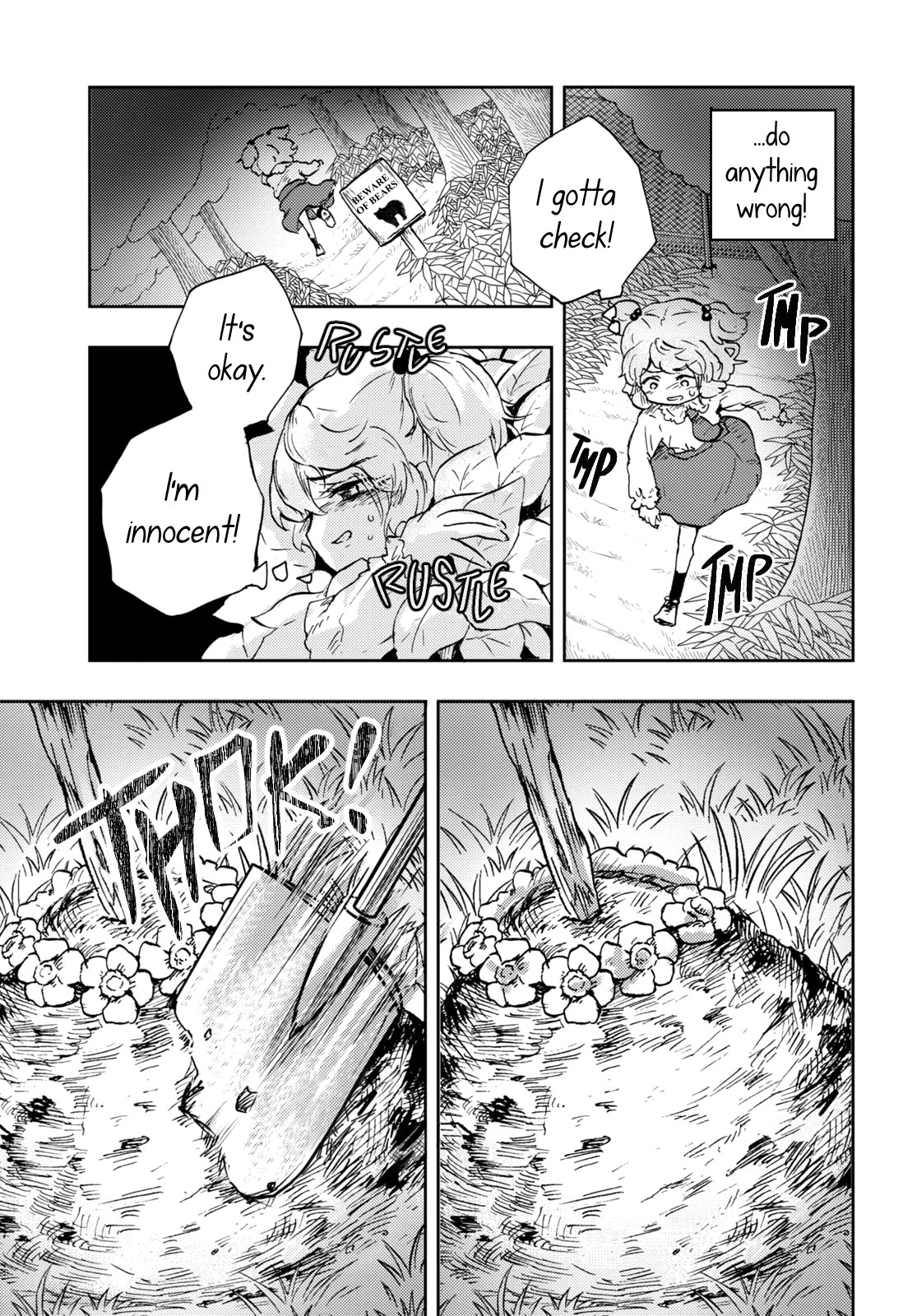 In the Gardens of Gehenna Chapter 4 page 17 - Chapter 4: Who Killed Cock Robin?